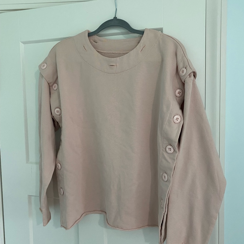Maison Margiela blush sweater size small
